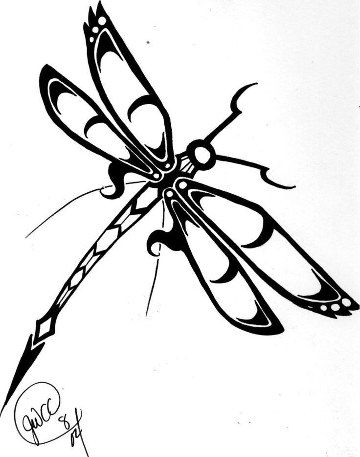 Pin by Claudia Allen on Dragonfly tattoos | Clipart library