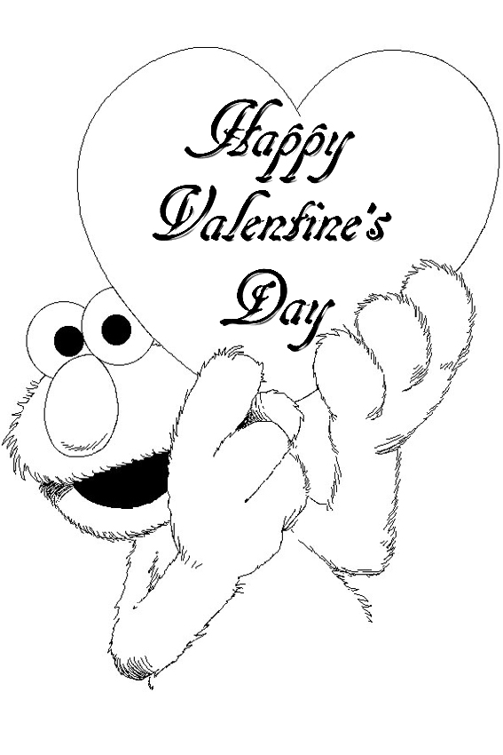 Happy Valentines Day Hearts Coloring Pages | quotes.