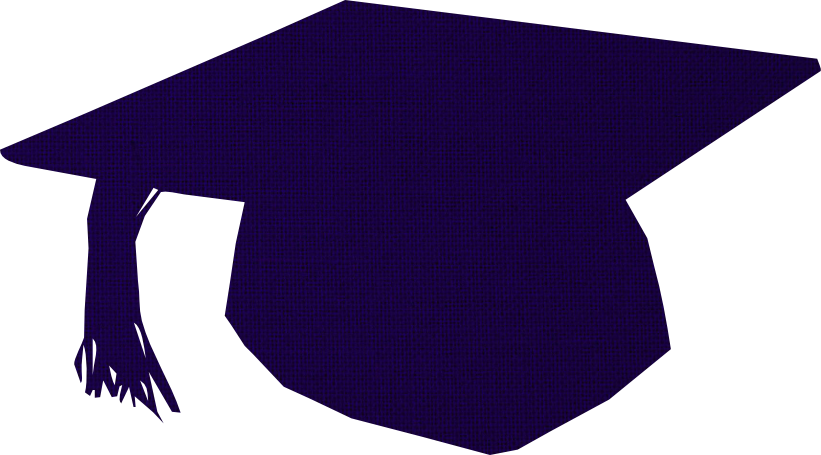 blue graduation cap clip art free - photo #22