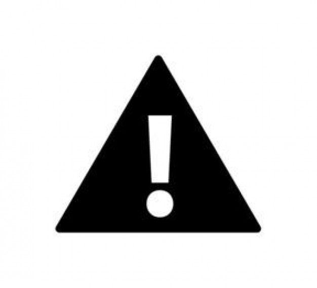 Caution Triangle Sign - Clipart library