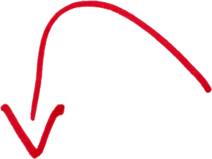 Curved Arrow Red image - vector clip art online, royalty free 
