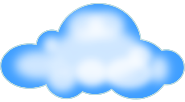 Cloud clip art - vector clip art online, royalty free  public domain