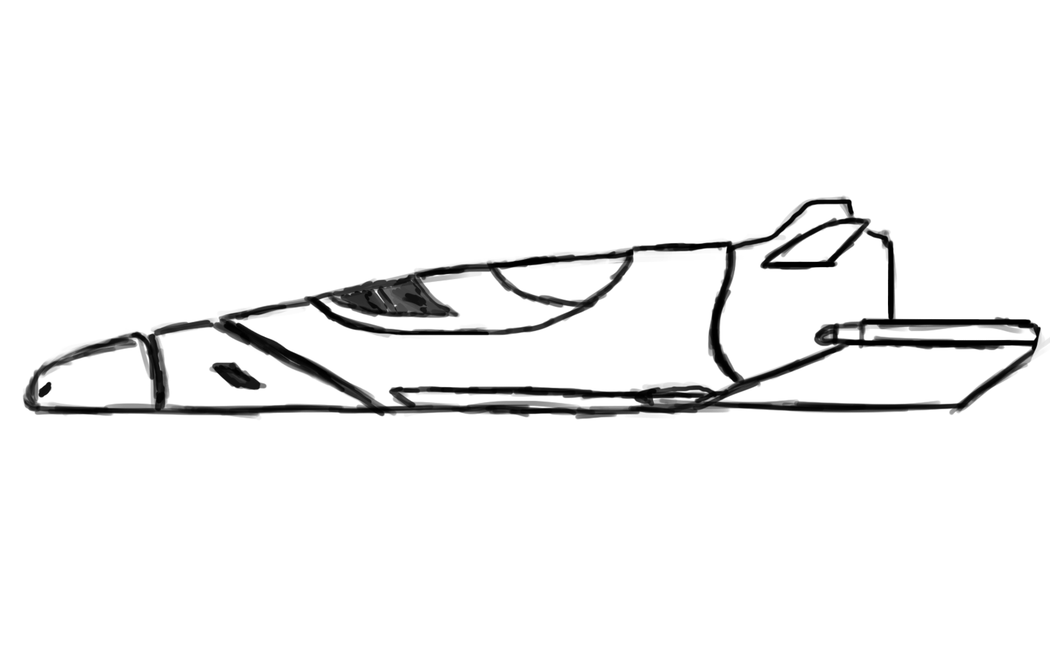 futuristic spaceship drawing easy - Clip Art Library