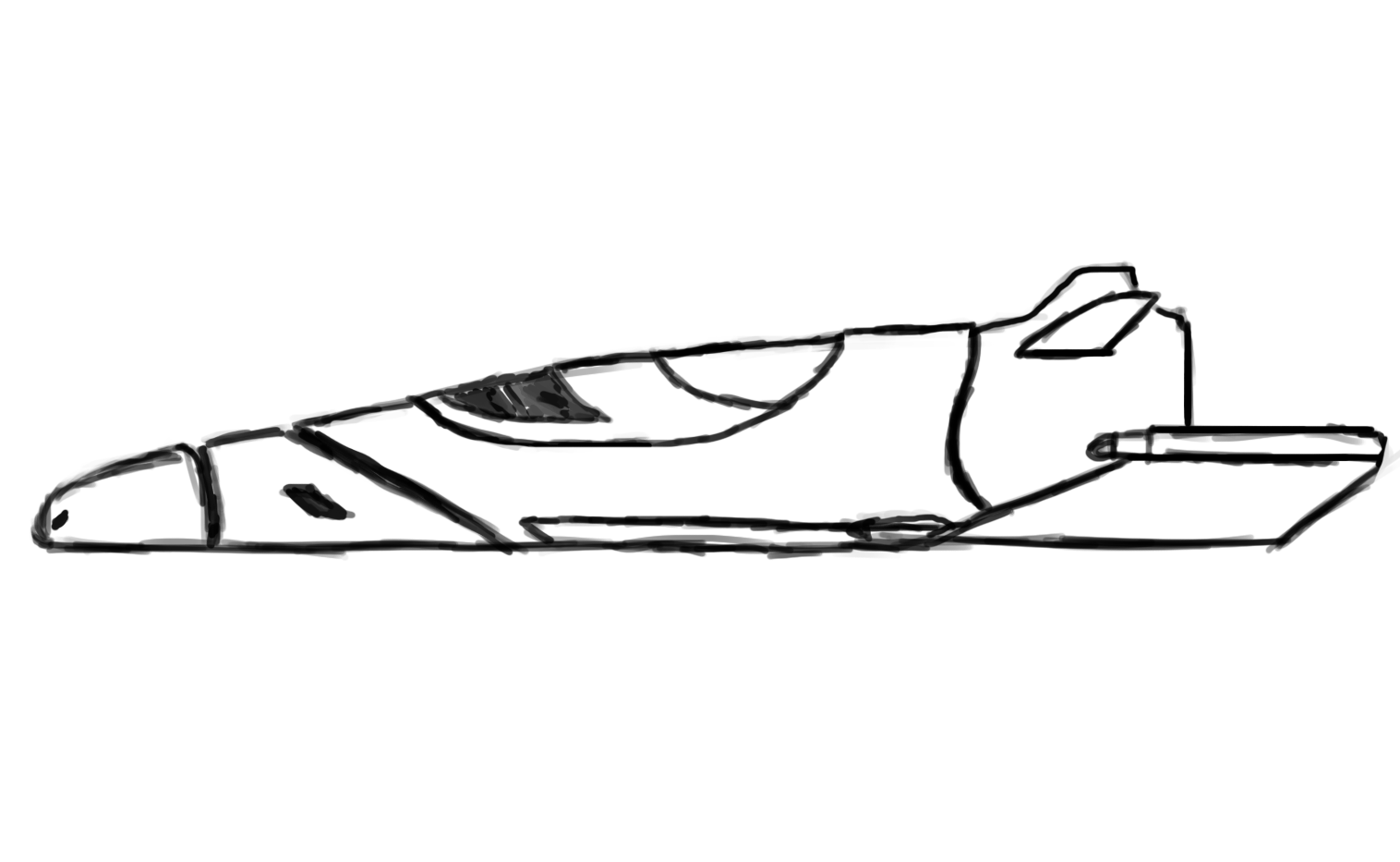 Easy Simple Space Shuttle Drawing / How To Draw A Spacecraft Spacecraft