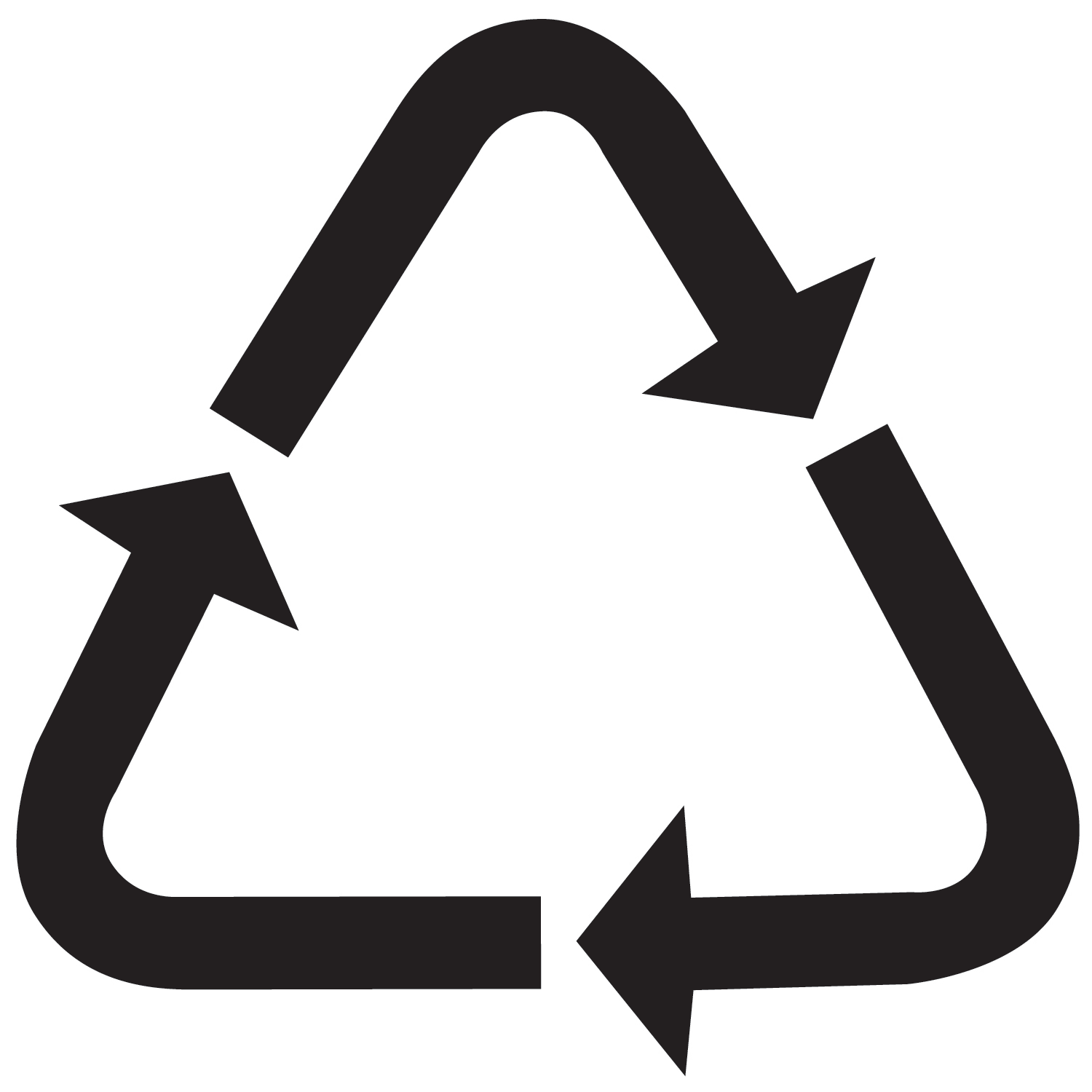 Recycle Symbol Icon - Free Icons