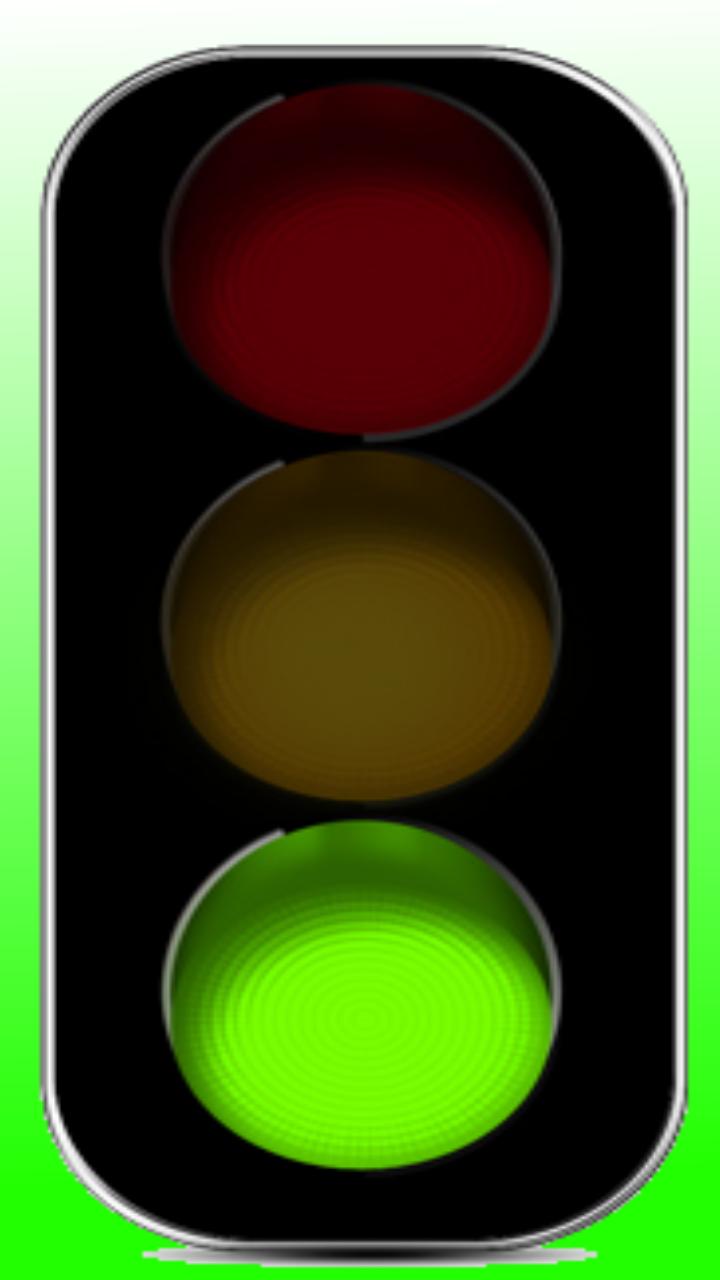 Green Traffic Light Icon