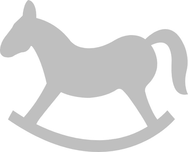 Rocking Horse clip art - vector clip art online, royalty free 