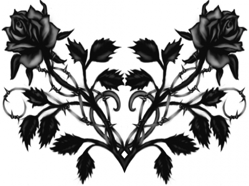 Gothic Roses Art Images  Pictures - Becuo