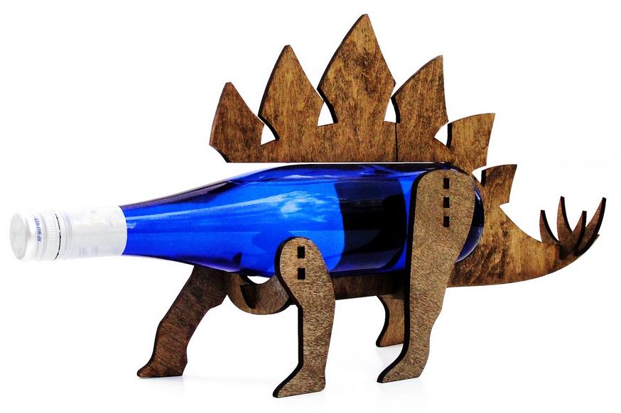 Stegosaurus Wine-O-Saur Wine Holder | COOL THINGS FOR SALE