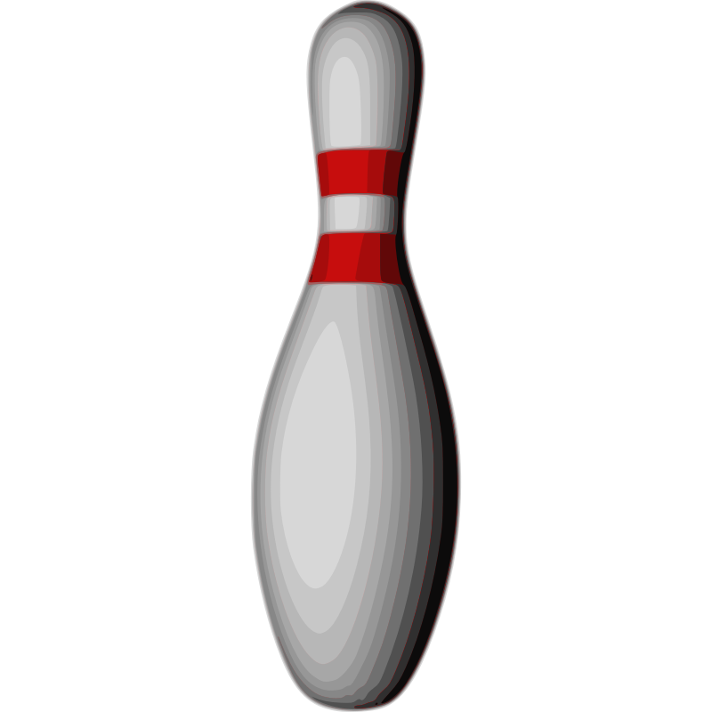 Clipart - Bowling Pin