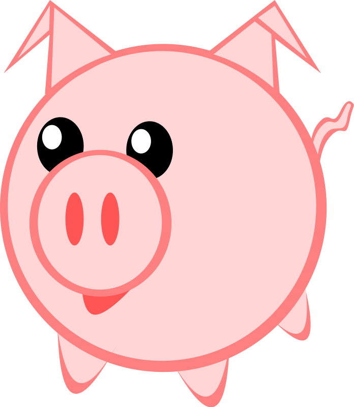 Free to Use  Public Domain Pig Clip Art - Page 2