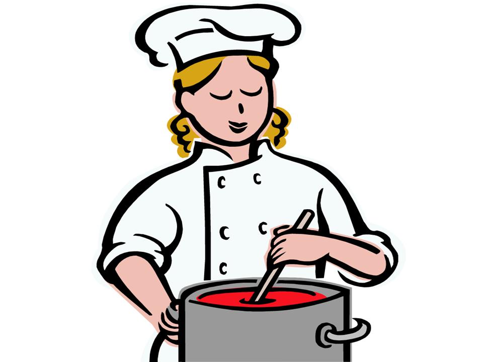 clipart she cook.
