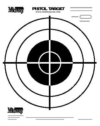 Free Paper Shooting Targets