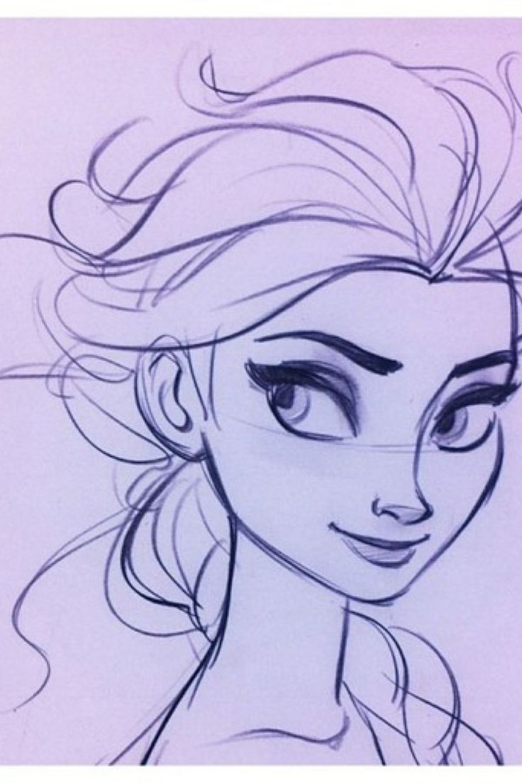 Cool drawing of Elsa | Art | Clipart library