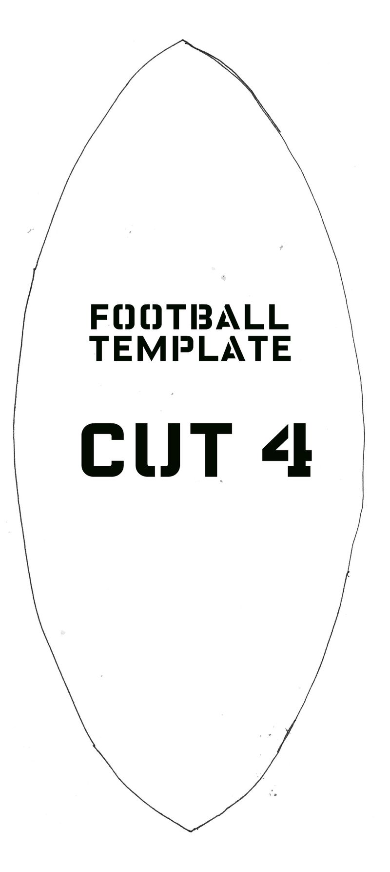 Football Pattern Template