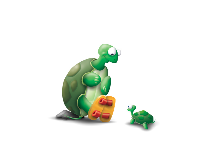 Turtles Cartoon desktop wallpaper � Desktopia.