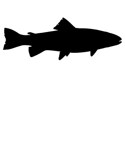 Trout Silhouette - Clipart library