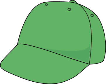 Green Baseball Hat Clip Art - Green Baseball Hat Image