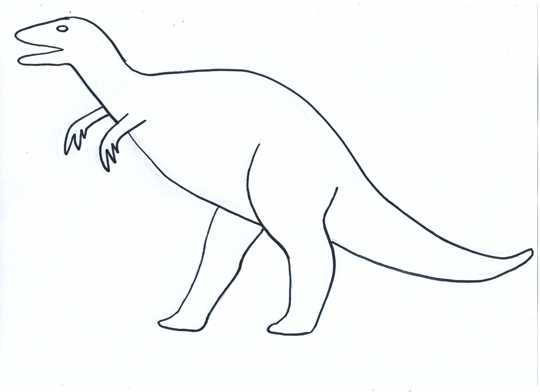 Free Dinosaur Templates Download Free Clip Art Free Clip Art On Clipart Library