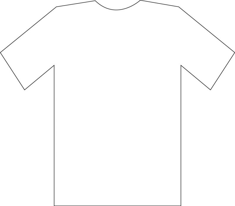 Free T Shirt Template Printable, Download Free T Shirt Template
