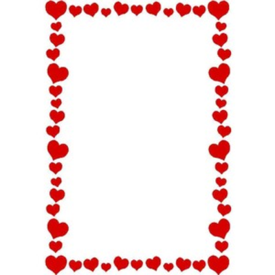 hearts page border