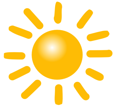 animated sunshine clipart