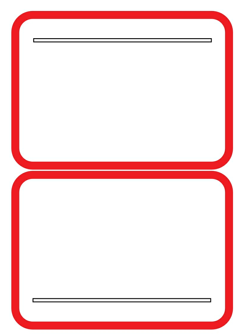 Auction Bid Cards Template