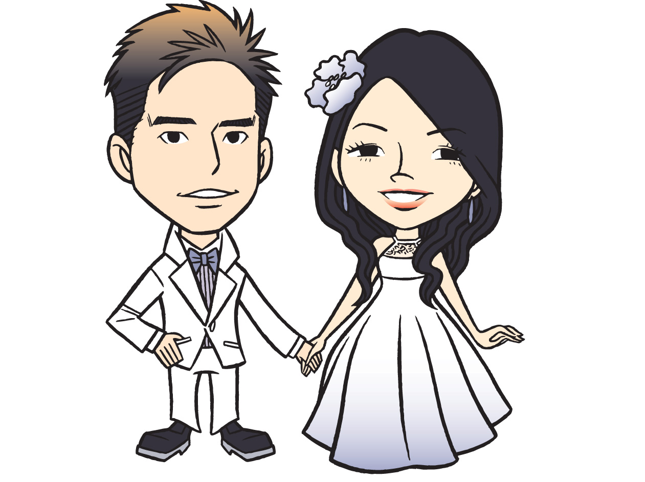 Wedding Cartoon Pics 