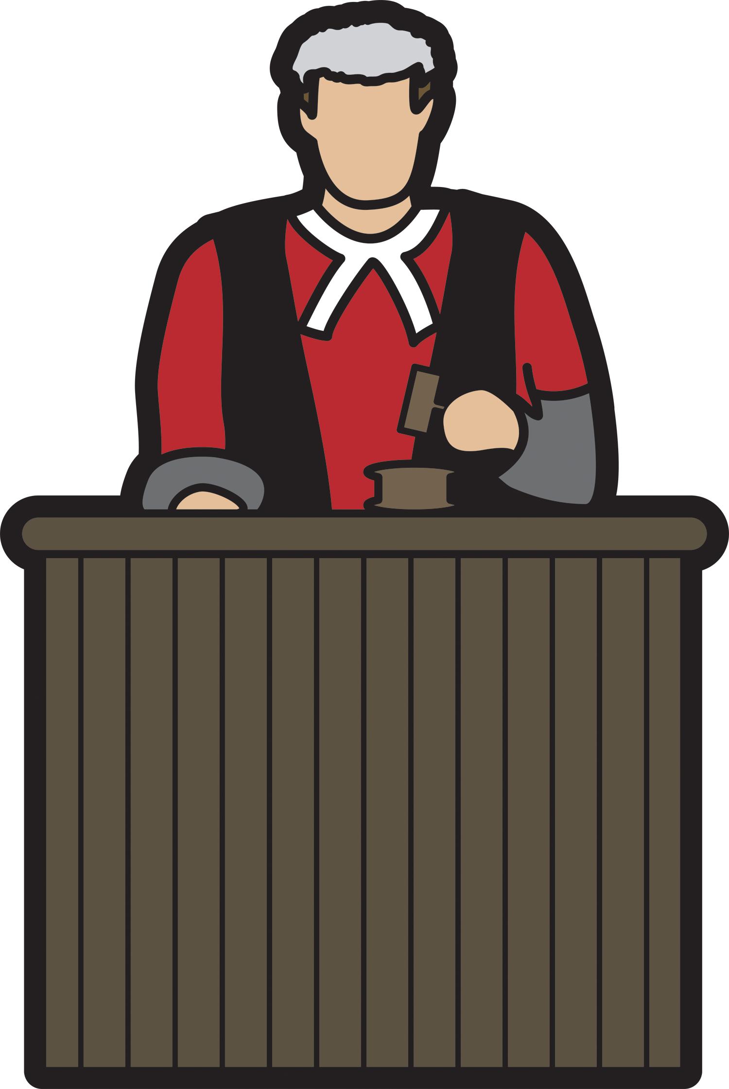 clipart of a judge - photo #28
