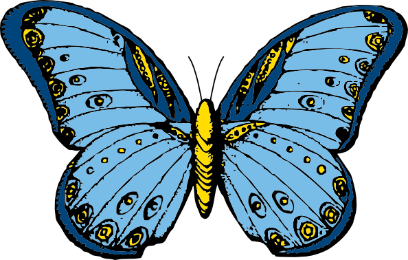 Butterflies Clip Art - Clipart library