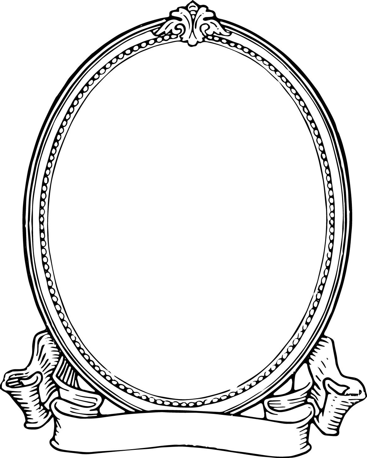 Free Clip Art - Vintage Photo Frame | Oh So Nifty Vintage Graphics
