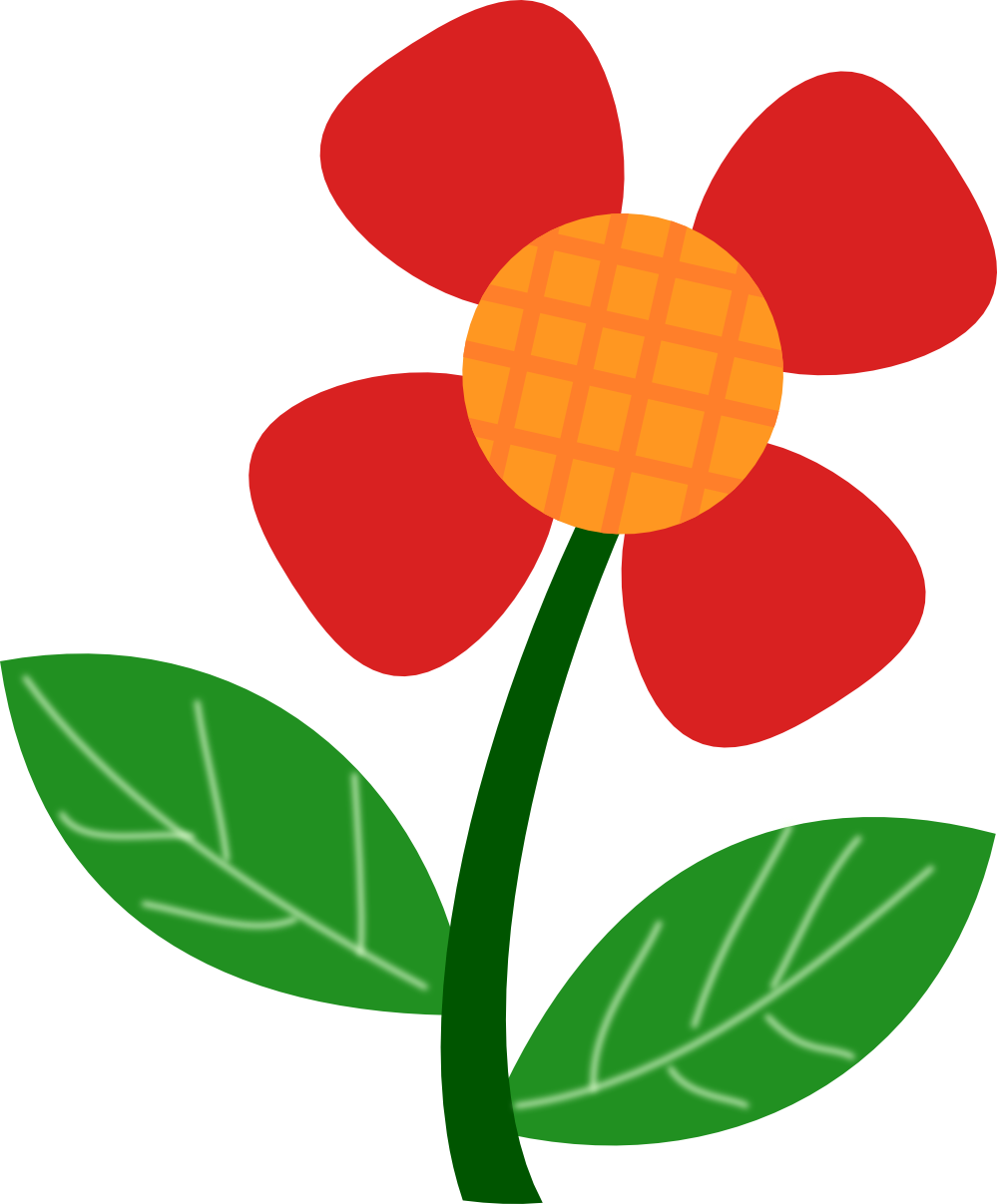Flowers For  Single Spring Flower Clip Art