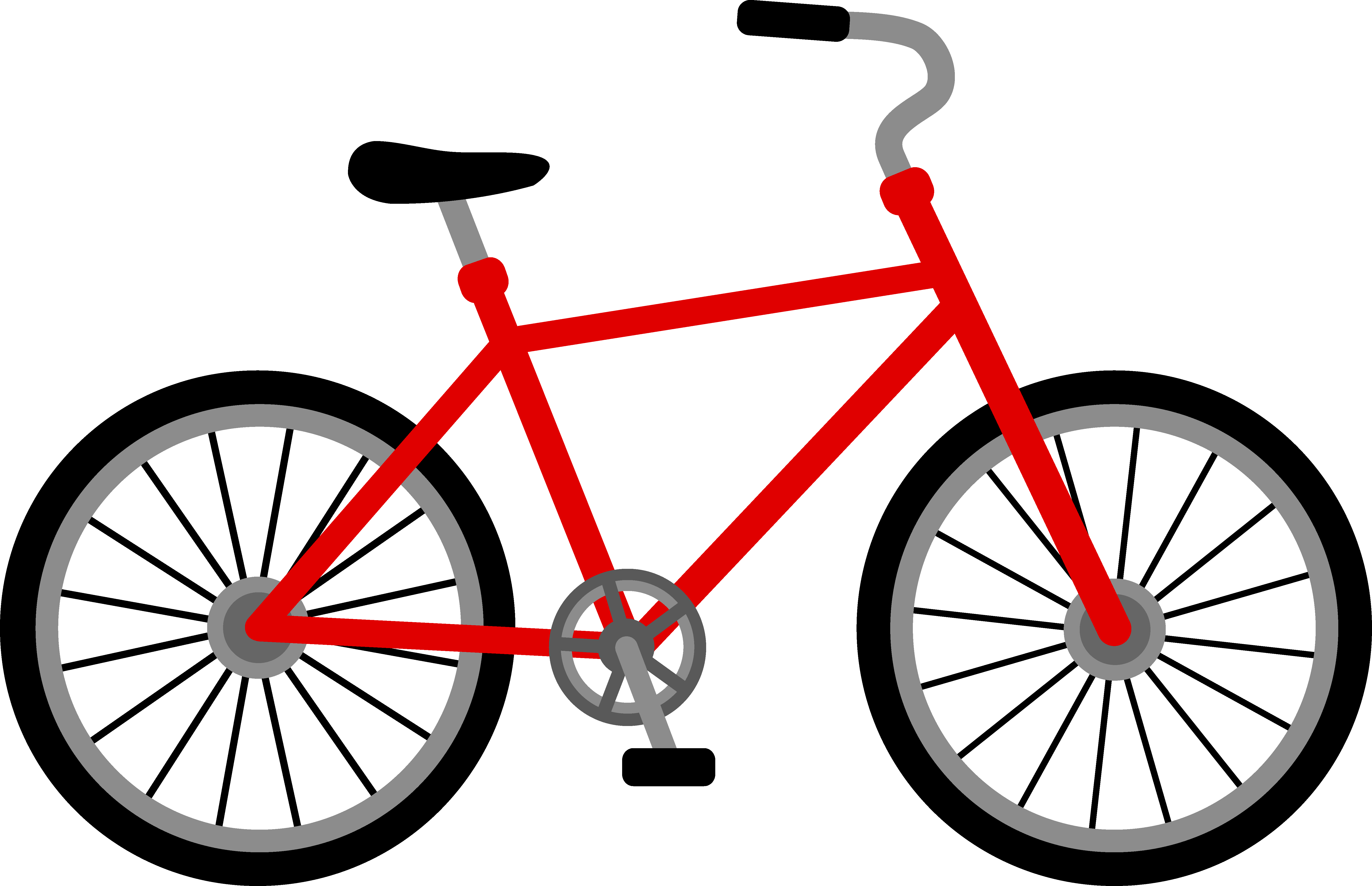 Bike Cartoon Clip Art 