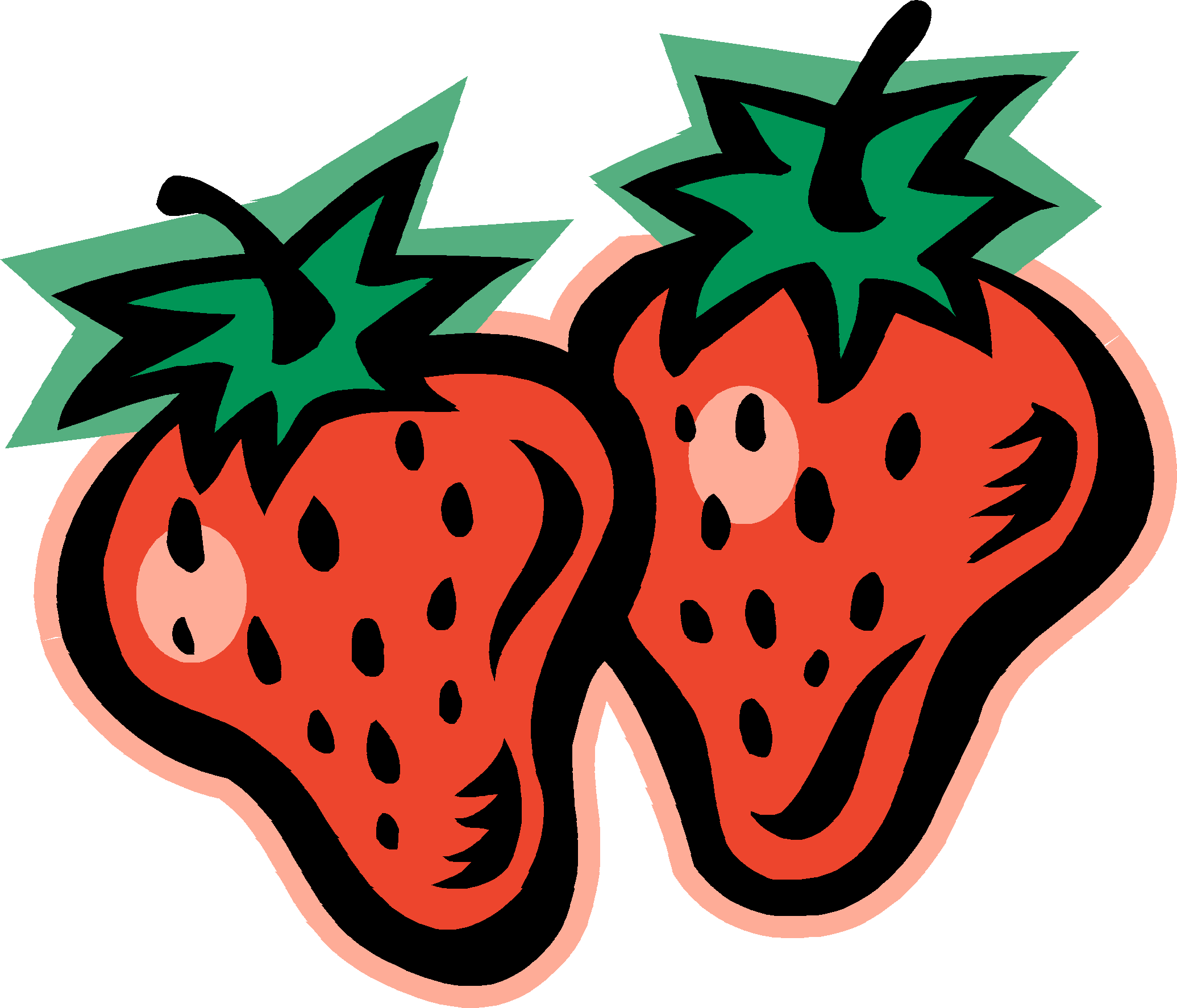 Strawberry Clipart Black And White | Clipart library - Free Clipart 