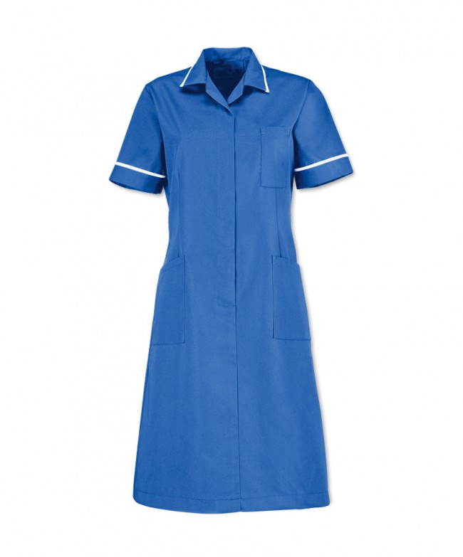 Nurses Dress with Single Action Back (D312)