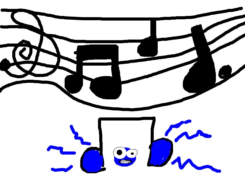 Music rules ? a music drawing by Monki3 . Queeky - draw online.