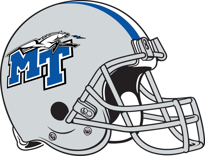 Middle Tennessee Blue Raiders Helmet Logo - NCAA Division I (i-m 