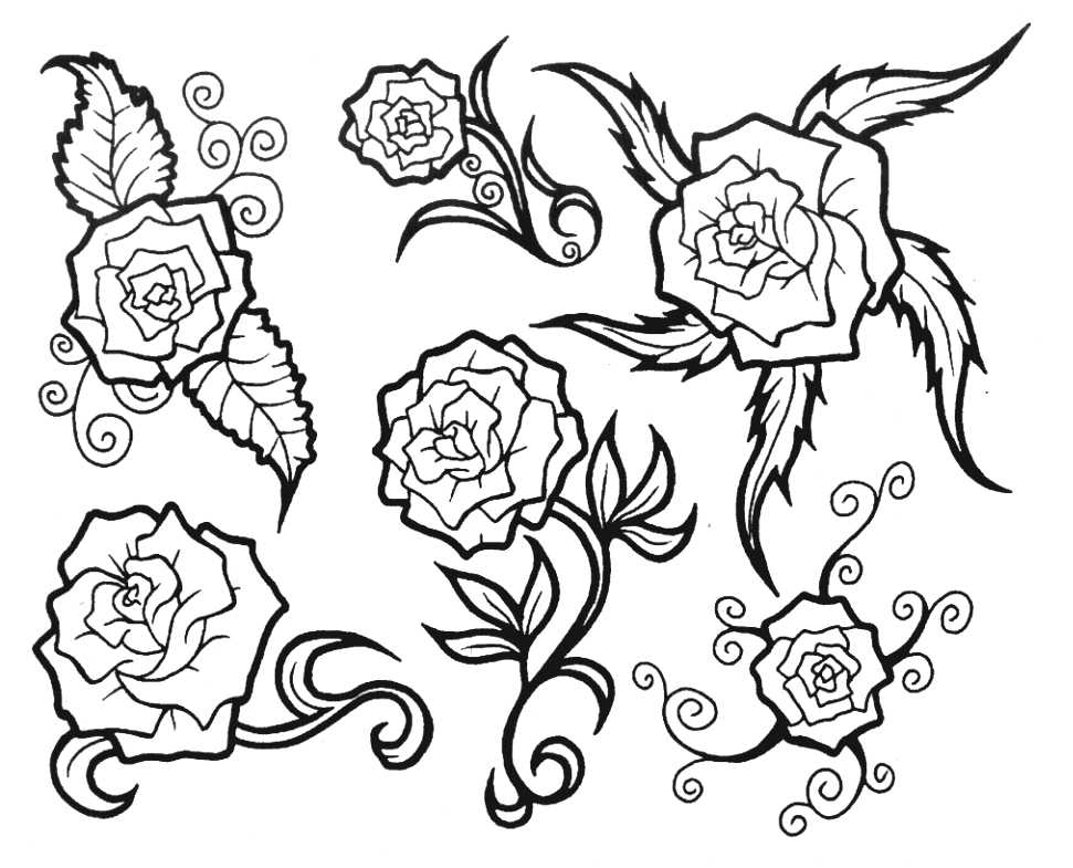 Tattoo Sketches Of Flowers Images  Pictures - Becuo