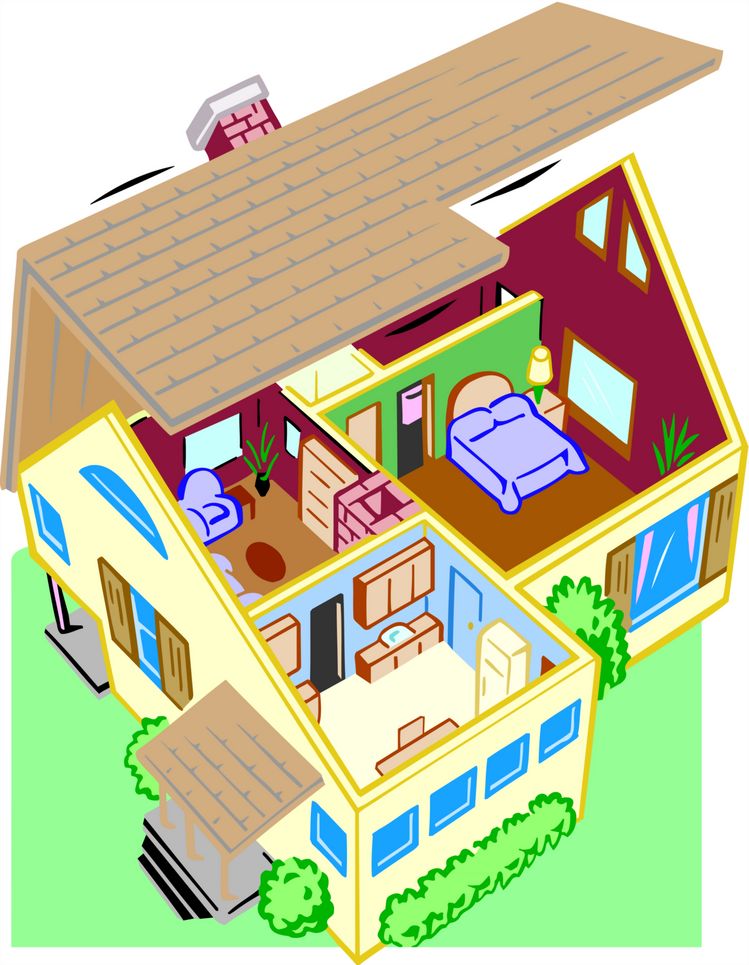 Inside Of A House Cartoon | Houses | Home Image Area