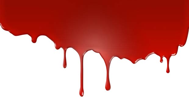 dripping blood clipart border free - photo #44