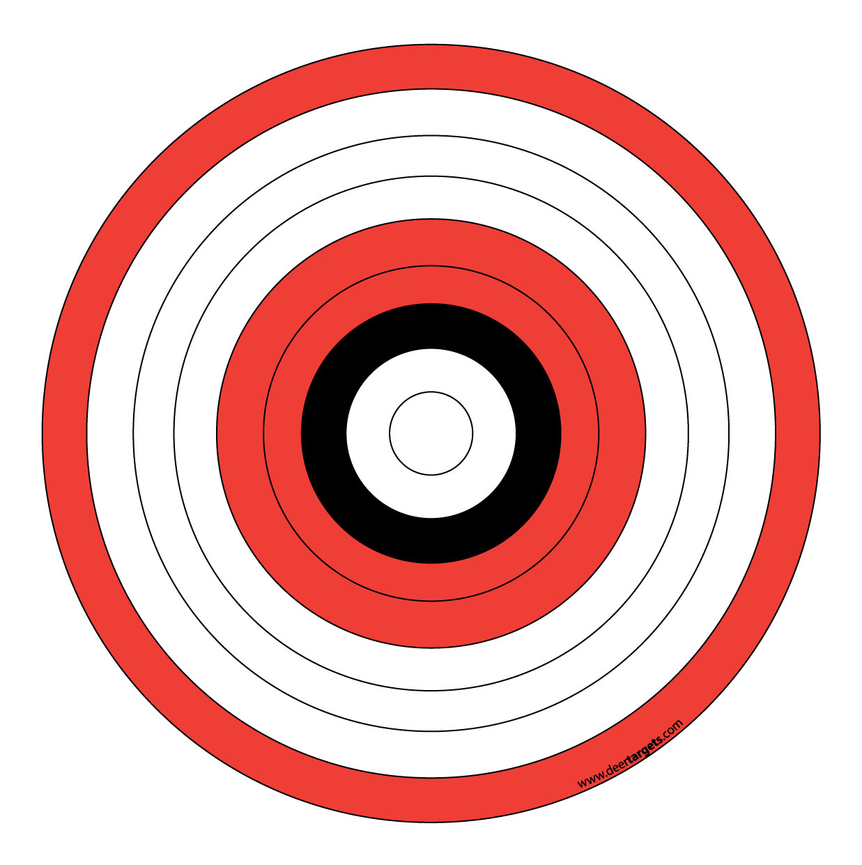 Archery arrow printable target Keep Healthy Eating Simple