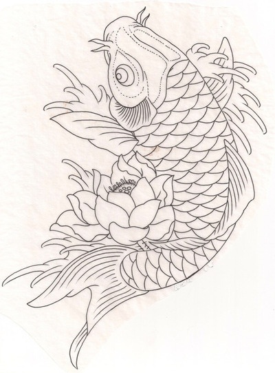 Koi fish #drawing | koi | Clipart library