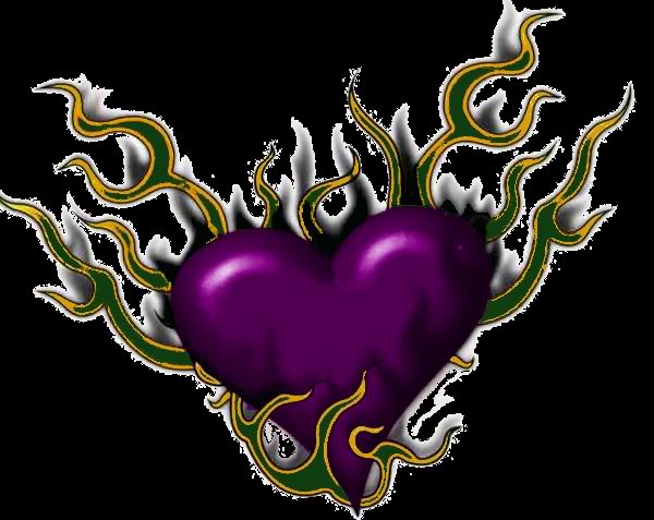 flaming hearts - Cool Graphic