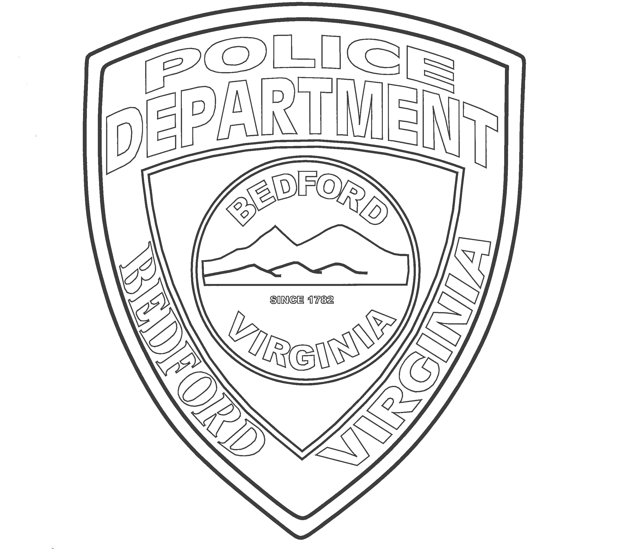 police weapons coloring pages