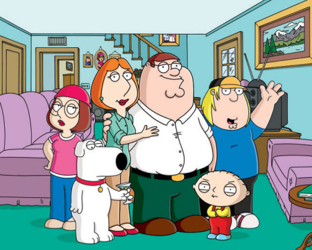 2. The Griffins from �Family Guy� - 8 Funniest Cartoon Families 