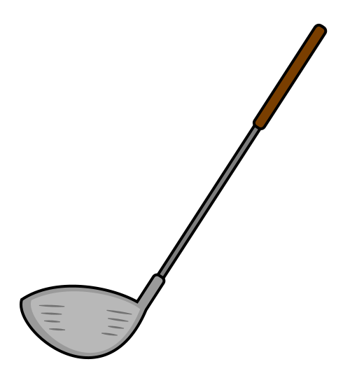 free crossed golf clubs clip art - photo #24