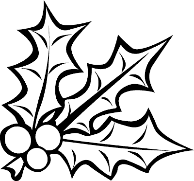 mistletoe coloring page - coloring.