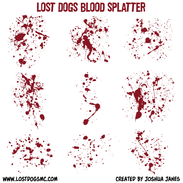 blood splatter clipart free - photo #41