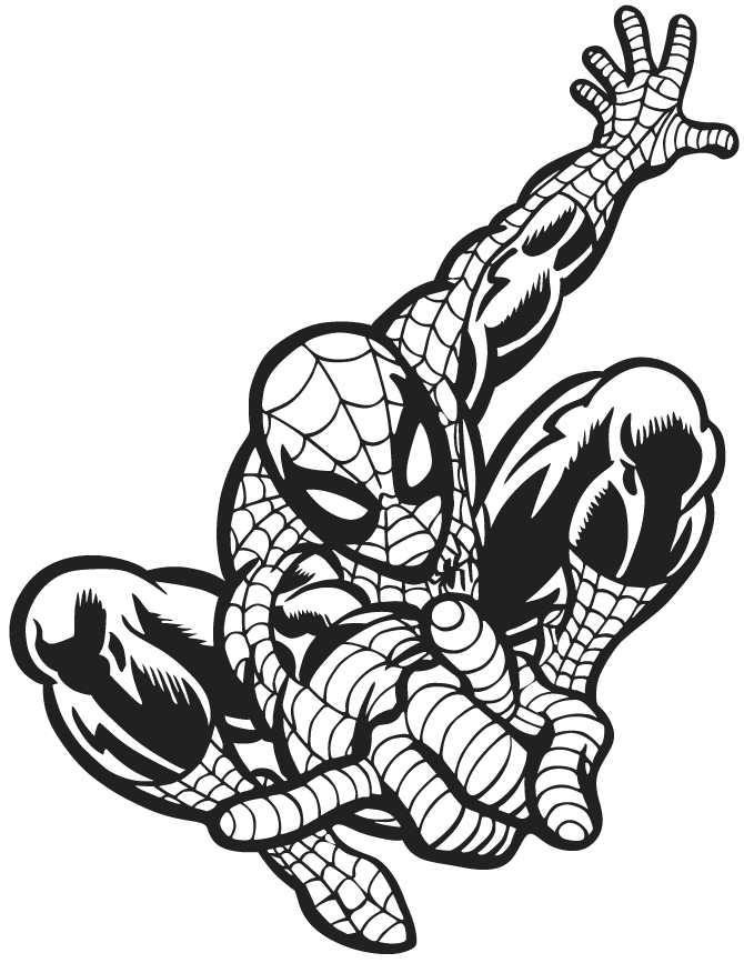Green Goblin From Spider Man Cartoon Coloring Page | Free 