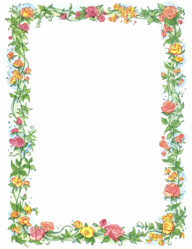 Featured image of post Flower Design Border Clip Art : Embed this art into your website: